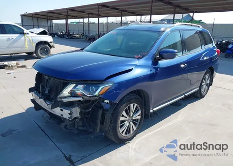 2017 Nissan Pathfinder S from USA, damaged, VIN 5N1DR2MN2HC623313